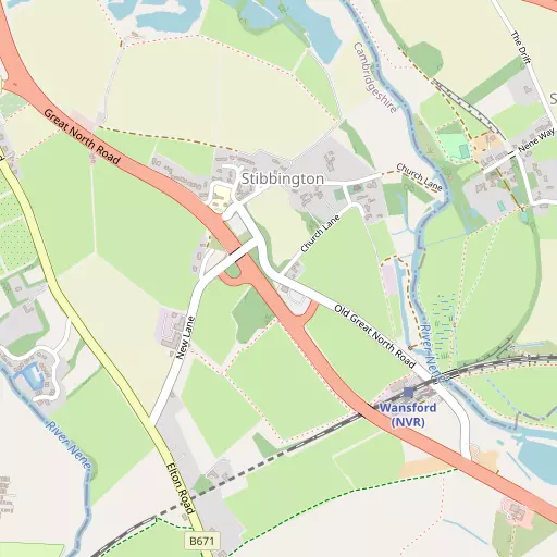 Map of Stibbington
