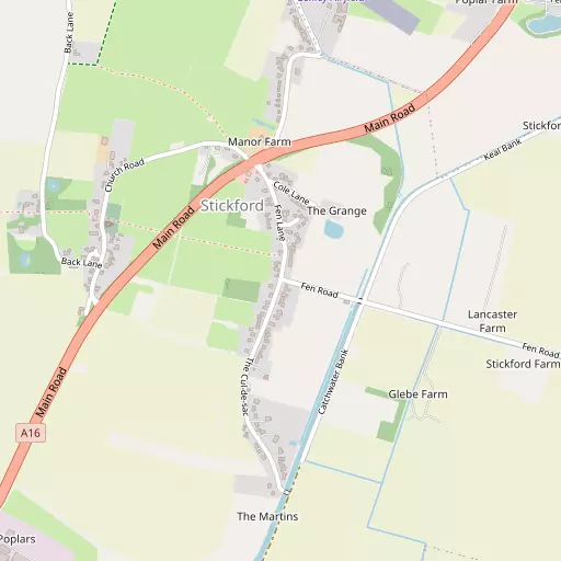Map of Stickford
