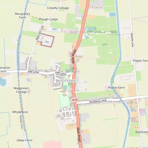 Map of Stickney