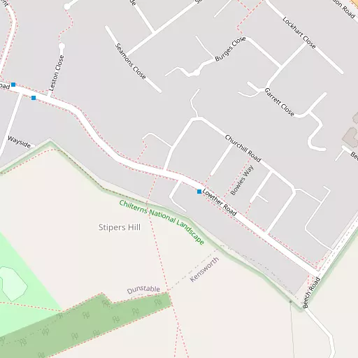 Map of Stipers Hill