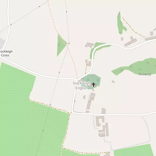 Map of Stockleigh English