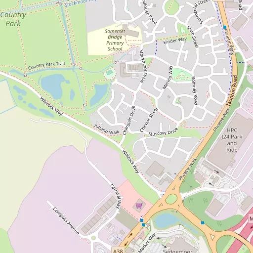 Map of Stockmoor Village