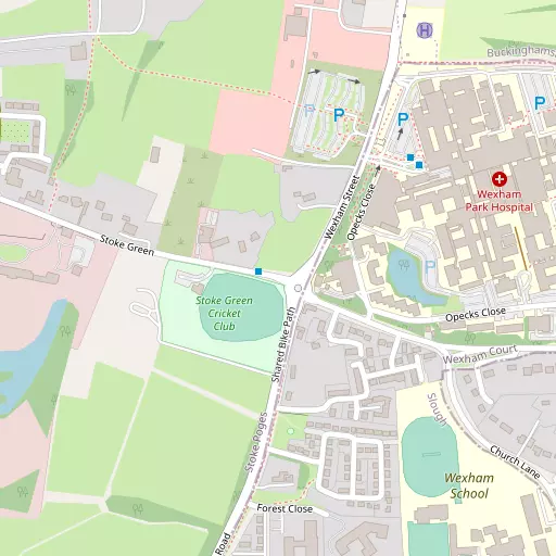 Map of Stoke Green