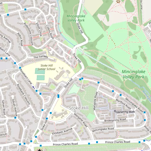 Map of Stoke Hill