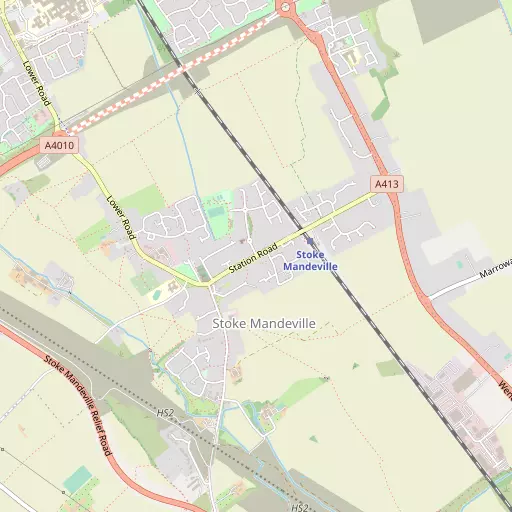 Map of Stoke Mandeville