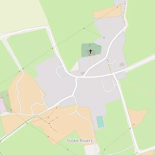 Map of Stoke Rivers