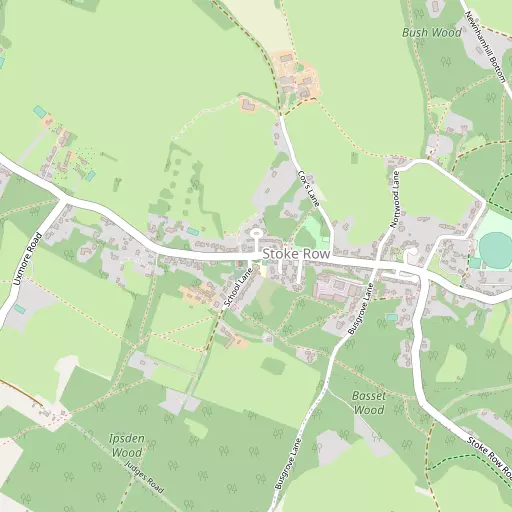Map of Stoke Row