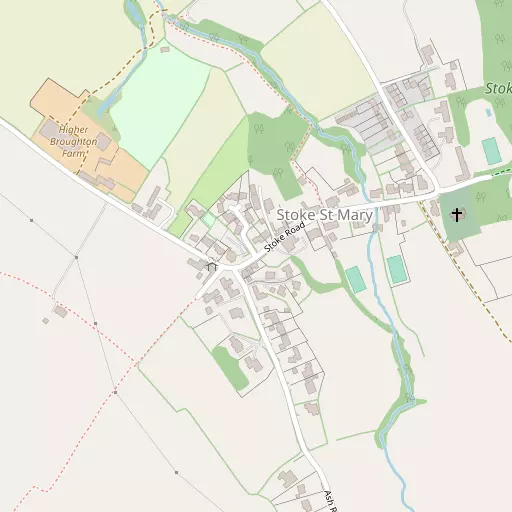 Map of Stoke St Mary