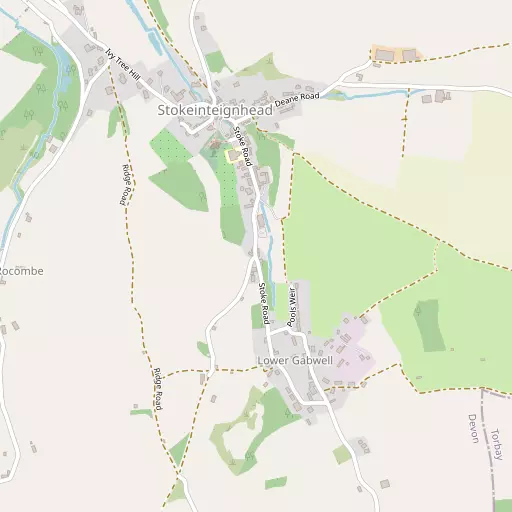 Map of Stokeinteignhead