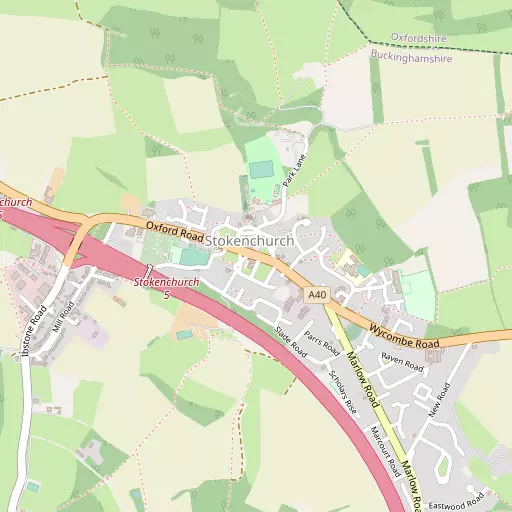 Map of Stokenchurch