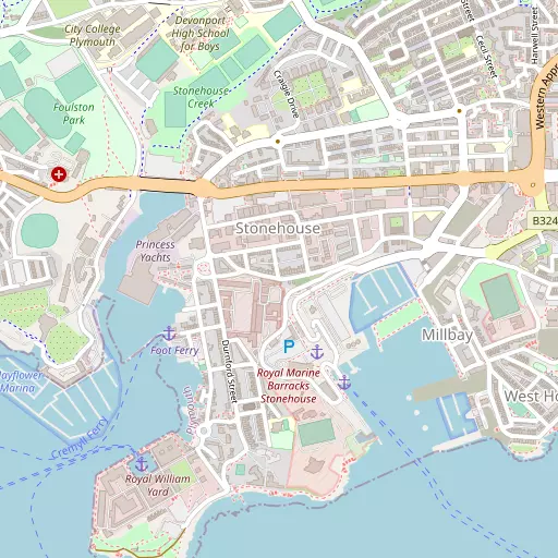 Map of Stonehouse