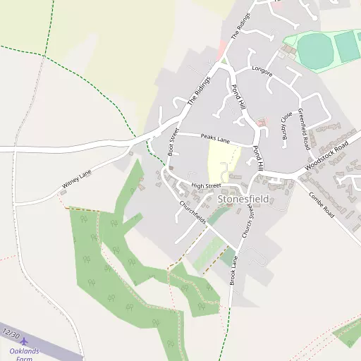 Map of Stonesfield
