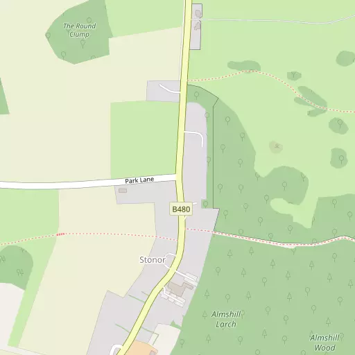 Map of Stonor