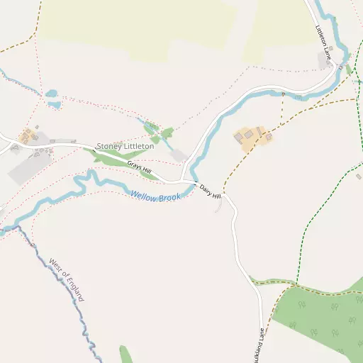Map of Stony Littleton