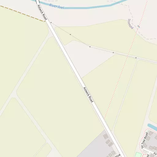 Map of Stotfold Common