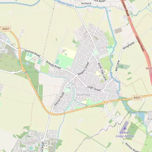 Map of Stotfold