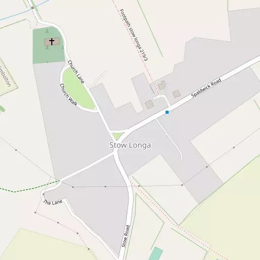 Map of Stow Longa
