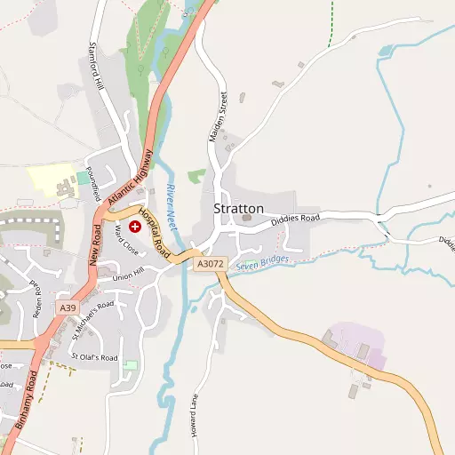 Map of Stratton