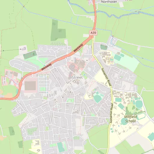 Map of Street