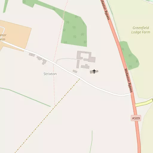 Map of Strixton