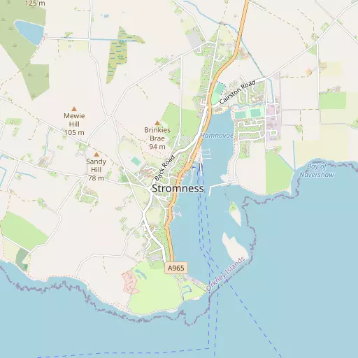 Map of Stromness