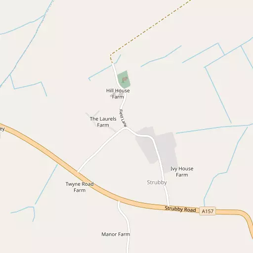 Map of Strubby