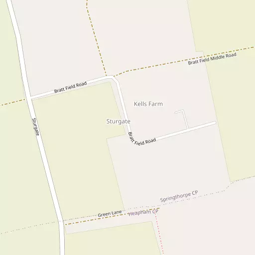 Map of Sturgate