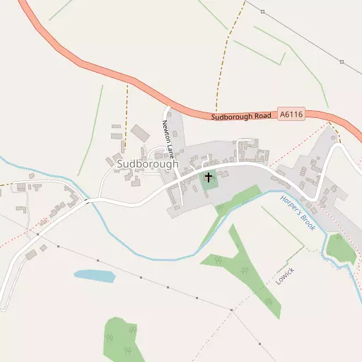Map of Sudborough