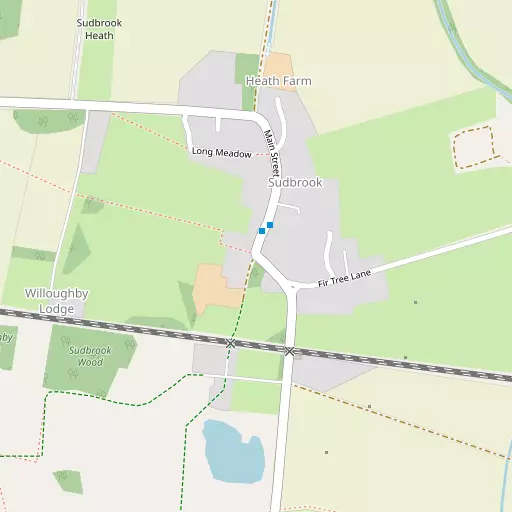 Map of Sudbrook