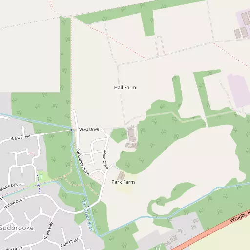 Map of Sudbrooke Park