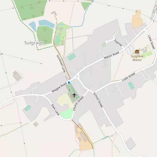 Map of Sulgrave