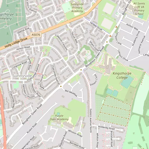 Map of Sunnyside