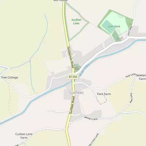 Map of Surfleet