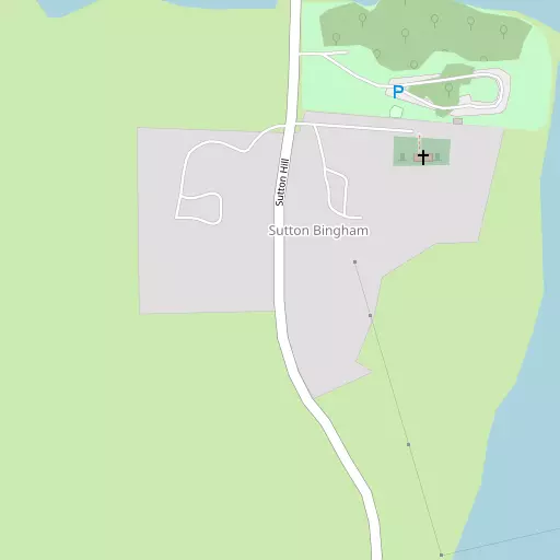 Map of Sutton Bingham
