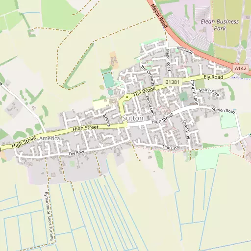 Map of Sutton