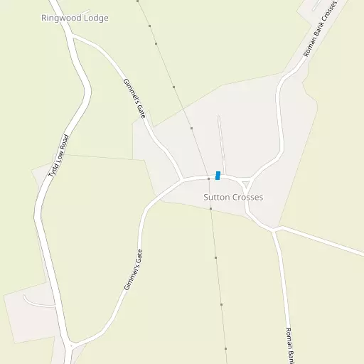 Map of Sutton Crosses