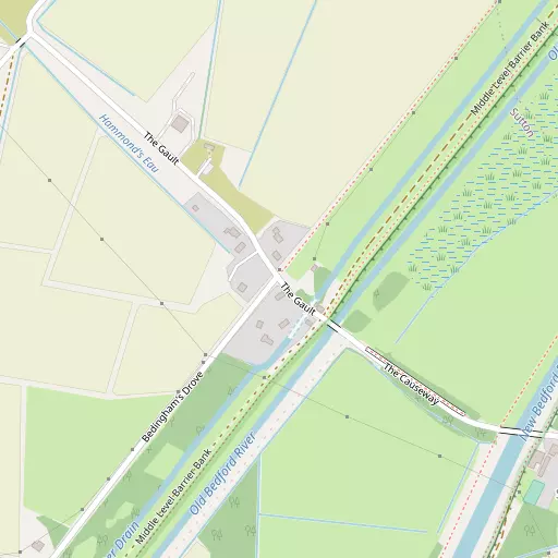 Map of Sutton Gault
