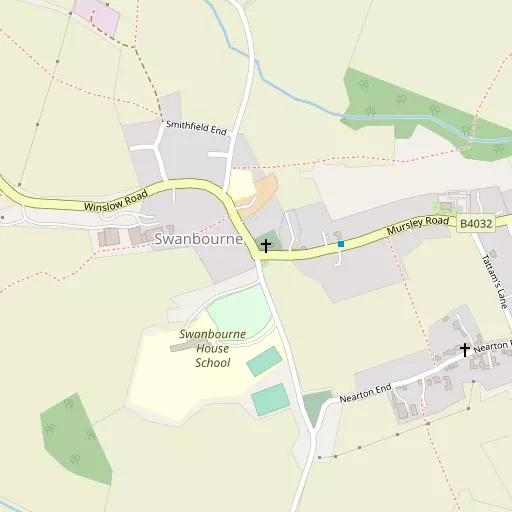 Map of Swanbourne