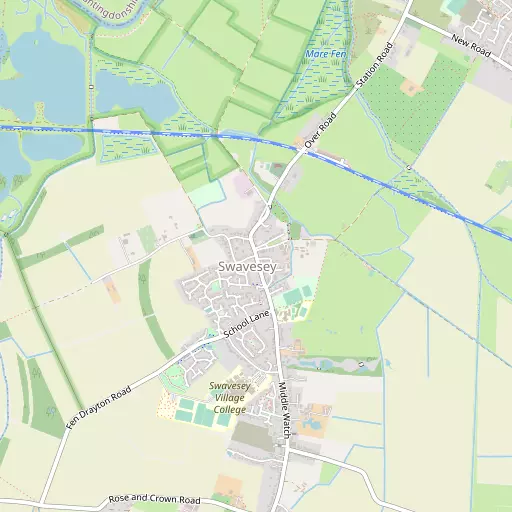 Map of Swavesey