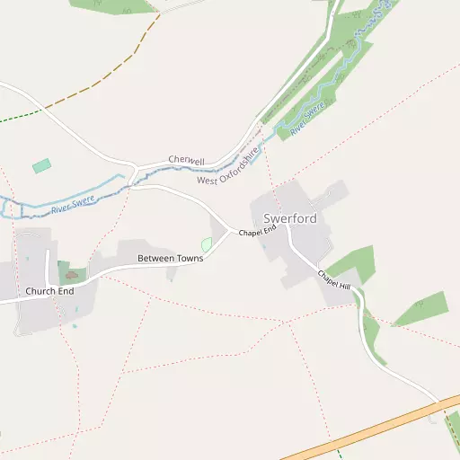 Map of Swerford