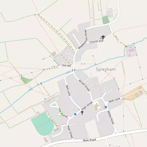 Map of Syresham
