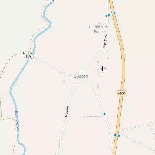 Map of Syston