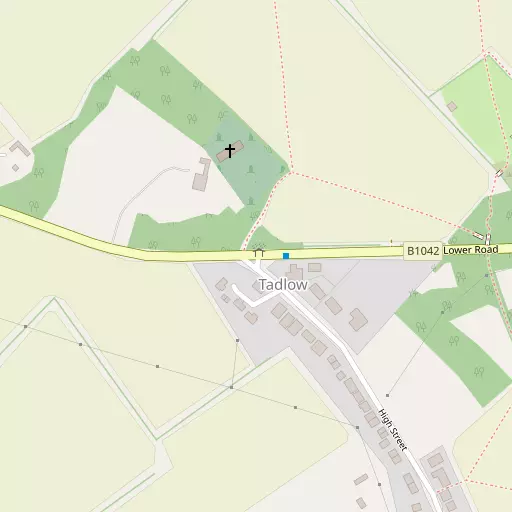 Map of Tadlow