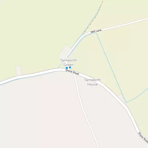 Map of Tamworth Green
