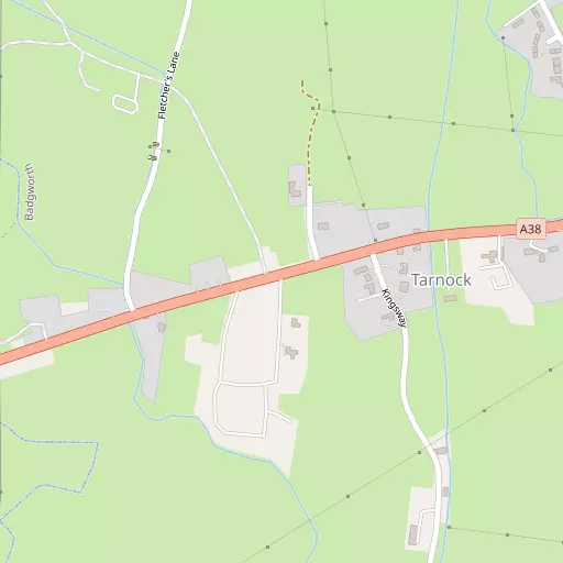Map of Tarnock