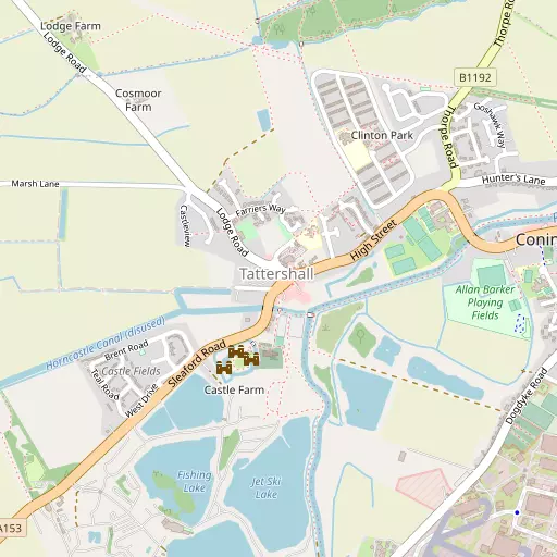 Map of Tattershall