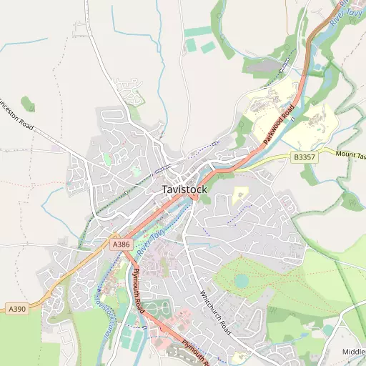 Map of Tavistock