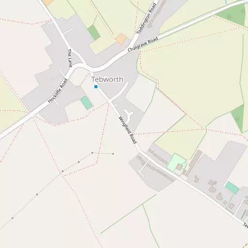 Map of Tebworth