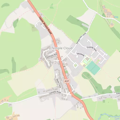 Map of Temple Cloud