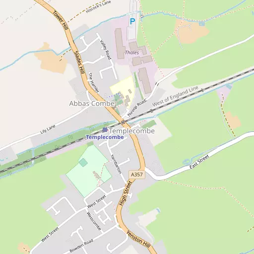 Map of Templecombe
